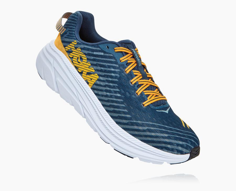 Hoka One One Hardloopschoenen Heren - Rincon - Donkerblauw/Wit - YC2175694